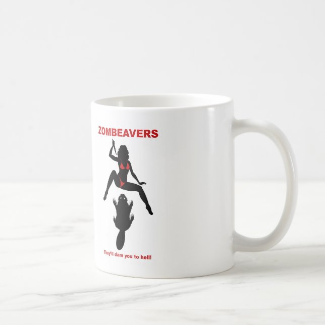 ZOMBEAVERS mug (Right)