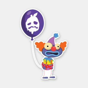 Zomberry Clown Sticker 🧟