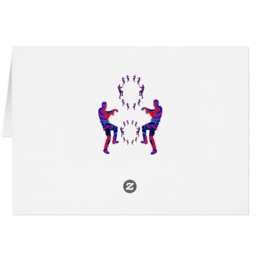 Zombi Dance HappyHolidays Printed SCRIPT (Back Horizontal)