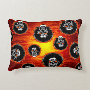 Zombie accent pillow