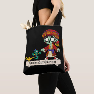 Zombie Aladdin & Zombie Genie Tote Bag