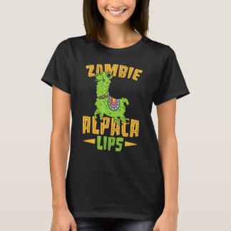 Zombie Alpacalips Llama Alpaca Whisperer T-Shirt
