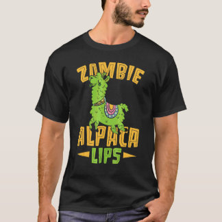 Zombie Alpacalips Llama Alpaca Whisperer T-Shirt