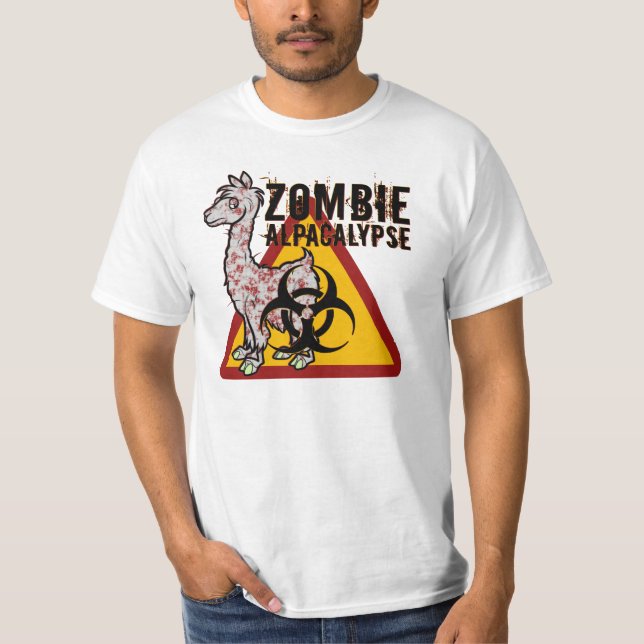 Zombie Alpacalypse T-Shirt (Front)