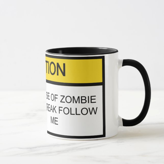 Zombie Annihilation Program Mug (Right)