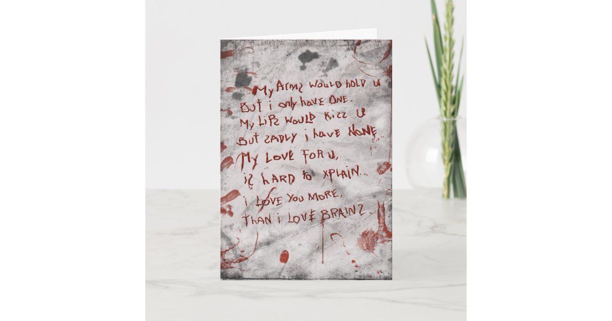 Unique 22 Zombie Apocalypse Anniversary Card Unique 22 Zombie Apocalypse Anniversary Card