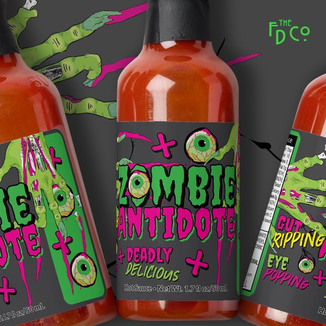 Zombie Antidote! Ghoulishly Fun Funky Ripping  Hot Sauces (Creator Uploaded)
