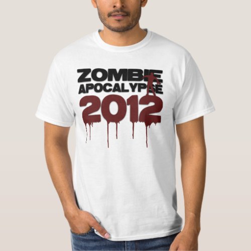 Zombie Apocalypse 2012 T_Shirt