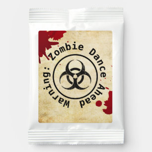 Zombie Apocalypse Birthday   Halloween Biohazard Margarita Drink Mix