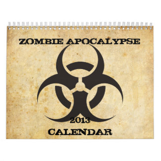 Zombie Apocalypse Calendar