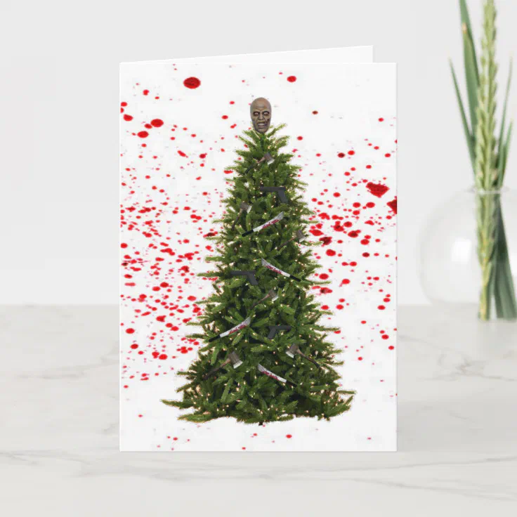 zombie christmas tree