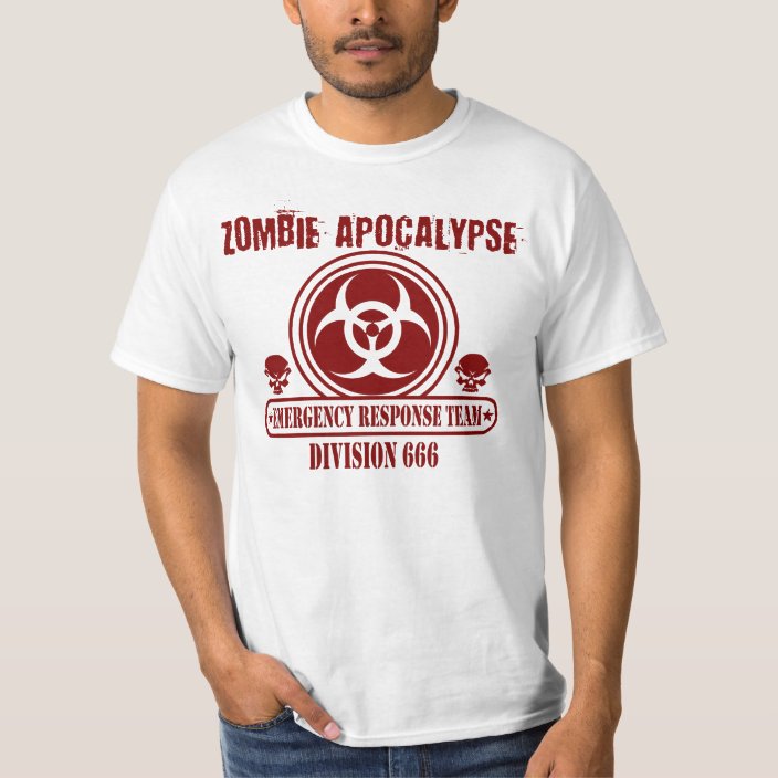 cdc zombie task force tshirt