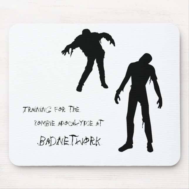 Zombie Apocalypse Mouse Pad (Front)