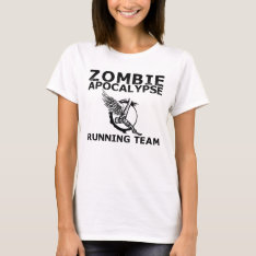Zombie Apocalypse Running Team Tank Top at Zazzle
