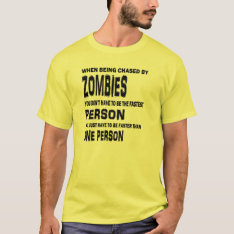 Zombie Apocalypse. T-shirt at Zazzle