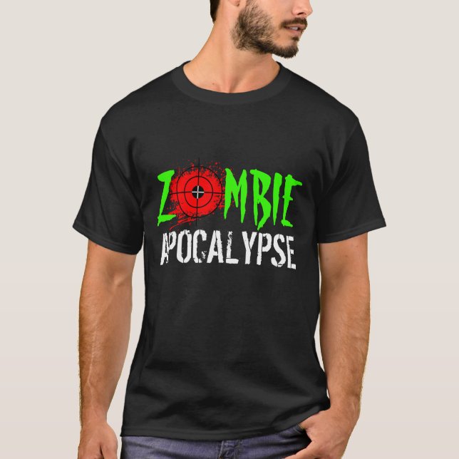 Zombie apocalypse t-shirt (Front)