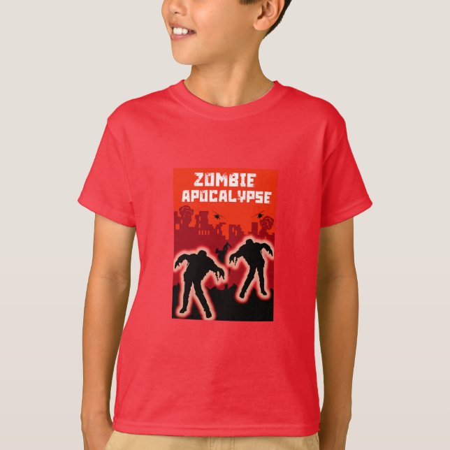 Zombie Apocalypse  T-Shirt (Front)