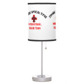 Zombie Apocalypse Table Lamp Walking Undead Dead (Left)