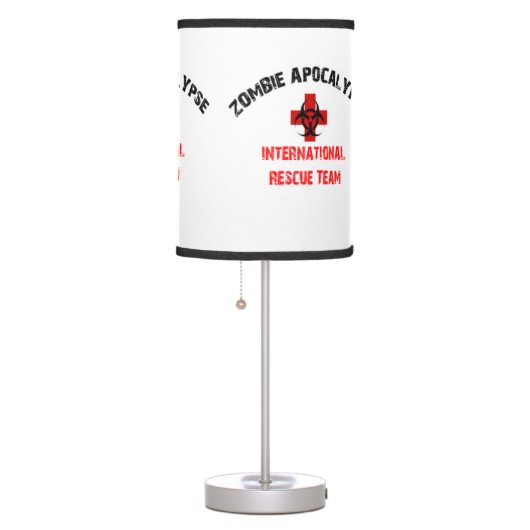 Zombie Apocalypse Table Lamp Walking Undead Dead (Right)