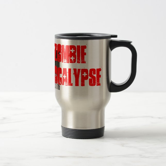 ZOMBIE APOCALYPSE TRAVEL MUG (Right)