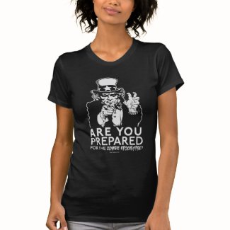 Zombie Apocalypse Uncle Sam Shirt