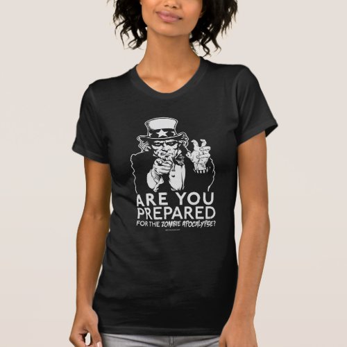 Zombie Apocalypse Uncle Sam Shirt