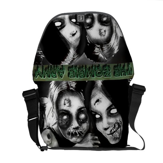 zombie messenger bag