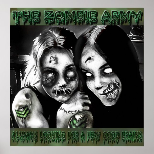 Zombie Army Poster (Front)