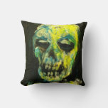 Zombie Art Throw Pillow By Jack Larson at Zazzle