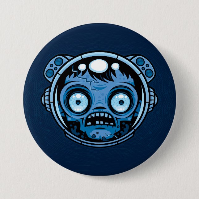 Zombie Astronaut Button (Front)