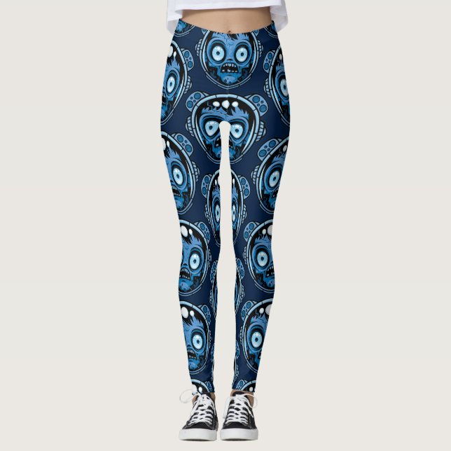 Zombie Astronaut Leggings (Front)