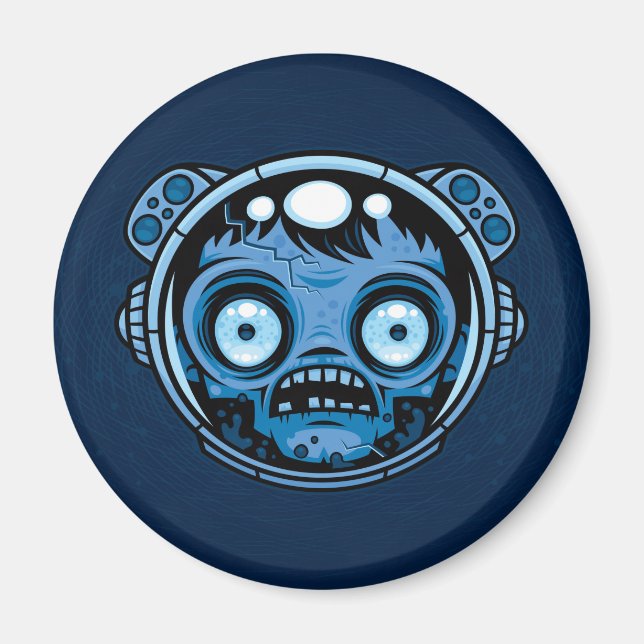 Zombie Astronaut Magnet (Front)