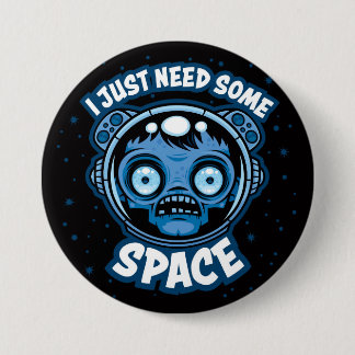 Zombie Astronaut Needs Some Space Button