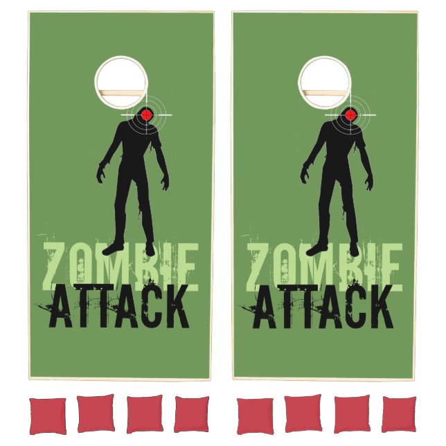 Zombie Attack Cornhole Set (Set)