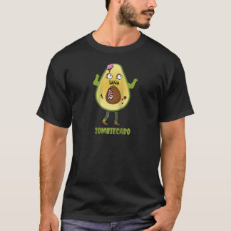 Zombie Avocado Undead Monster Costume Funny Hallow T-Shirt