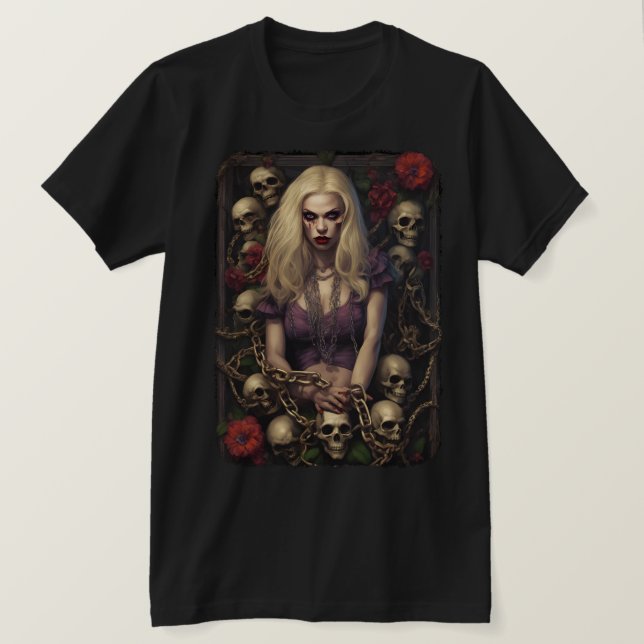 Zombie Babe 05 T-Shirt (Design Front)