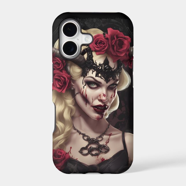Zombie Babe 06 Iphone Case (Back)