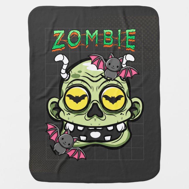 Zombie Baby Blanket (Front)