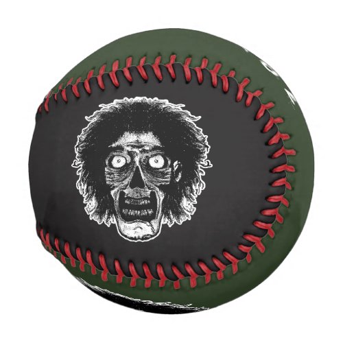 Zombie_Baseball _Black  Green Baseball