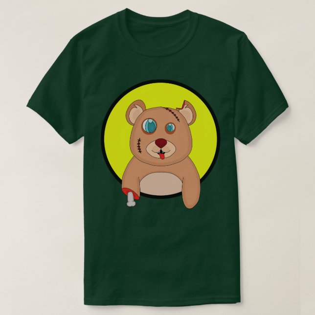 Zombie Bear 1 T-Shirt (Design Front)