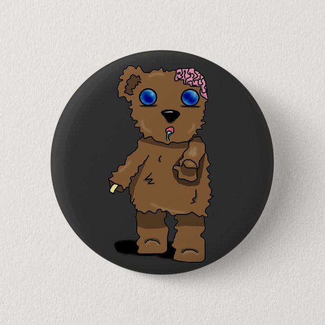 Zombie Bear Button! Button (Front)
