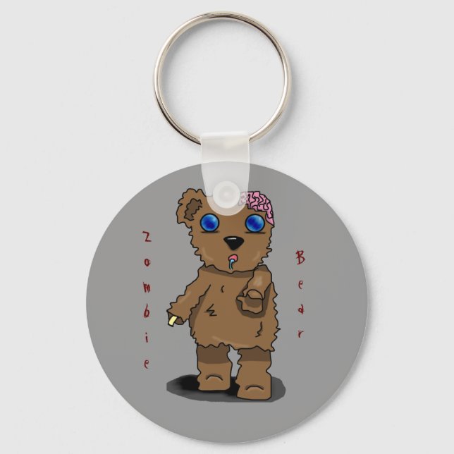 Zombie Bear Key chain (Front)