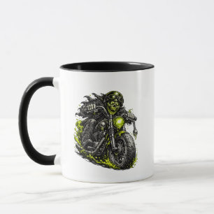 Zombie Biker Motorcycle Mug