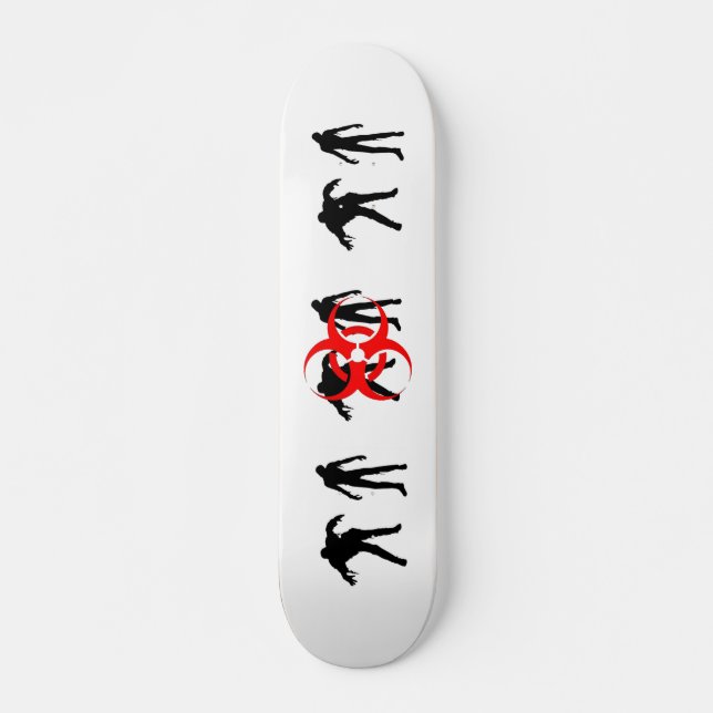 Zombie Bio-hazard Skateboard Deck (Front)