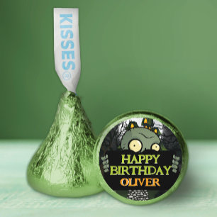 Zombie Birthday Halloween Boy Funny Monster Scary Hershey®'s Kisses®