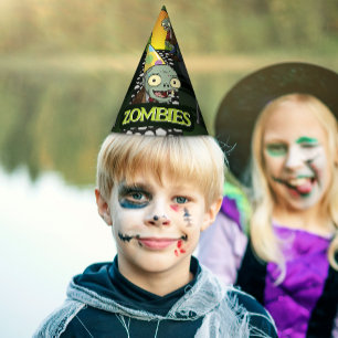 Zombie Birthday Party Boy Monster Halloween Hat
