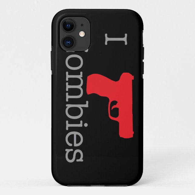 Zombie Black ID Case-Mate iPhone Case (Back)