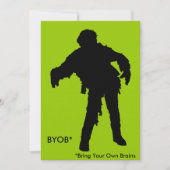 Zombie Black Silhouette (Front)