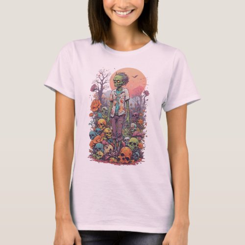 Zombie Blooms T_Shirt