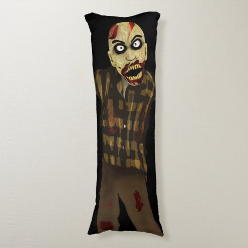 Zombie Body Pillow - Scary zombie design by Jerry Lambert.